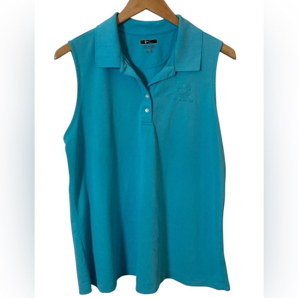 Greg Norman Collection Women's Muscle Tee - Turquoise
